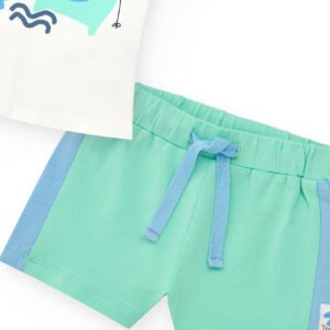 Σετ βρεφικό μπλουζάκι και βερμούδα TUC TUC - Image 3