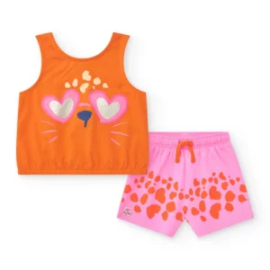 Σετ μπλούζα αμάνικη με σορτσάκι TUC TUC - Image 1