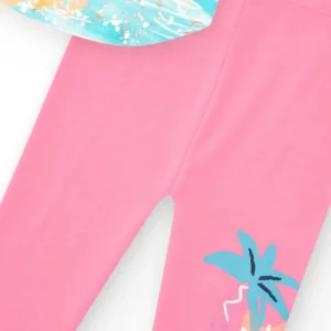 Κοριτσίστικο σετ μπλούζα με ποδηλατικό κολάν TUC TUC - Image 3