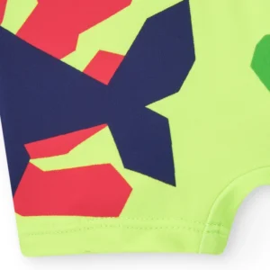 Αγορίστικο μαγιό ελαστικό πράσινο με ψαράκια TUC TUC - Image 3