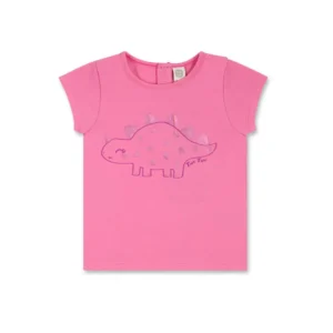 Μπλουζάκι TUC TUC ροζ με γλυκό δεινοσαυράκι - Image 1
