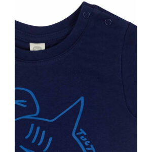 Μπλουζάκι TUC TUC μπλε σκούρο με καρχαρία - Image 3