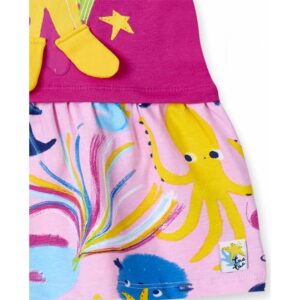 Φόρεμα με χταποδάκι & πολύχρωμα σχέδια TUC TUC - Image 3