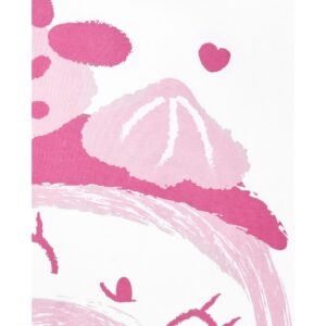 Μπλουζάκι TUC TUC λευκό με γλυκό print σε ροζ αποχρώσεις - Image 3