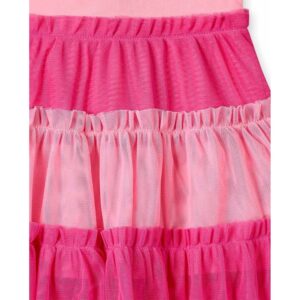 Ροζ φορεματάκι με φράουλα και βολάν TUC TUC - Image 4