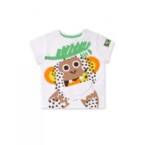 Μπλουζάκι TUC TUC με μαϊμουδάκι και τσέπη - Image 1