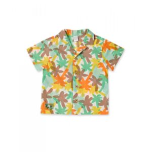 Πουκάμισο TUC TUC με τροπικά φύλλα και κουμπάκια - Image 1