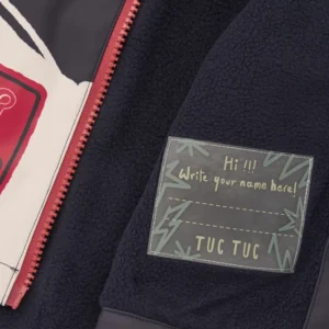 Αδιάβροχο Μπουφάν με επένδυση εσωτερικά και κουκούλα σκυλάκι TUC TUC - Image 4