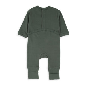 Βρεφικό Φορμάκι Πράσινο "Beep Little Driver" με Μετατρεπόμενα Μπατζάκια - Image 2