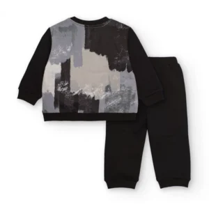 Σετ Μπλούζα και Παντελόνι Funday Μαύρο Γκρι TUC TUC - Image 2