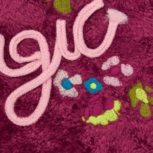 TUC TUC Μπορντό Fleece Μπλούζα με Κεντητή Λεπτομέρεια "Magic" - Image 4