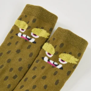 Σετ 2 παιδικές κάλτσες σε χακί αποχρώσεις TUC TUC - Image 4