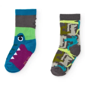 Σετ 2 Παιδικές Κάλτσες με Δεινόσαυρο TUC TUC - Image 2