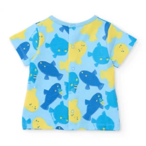 TUC TUC Σετ Μπλουζάκι & Σορτσάκι με Ψαράκια - Image 3