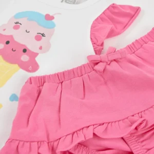 TUC TUC Σετ Μπλουζάκι με Παγωτό & Φουφουλίτσα - Image 5