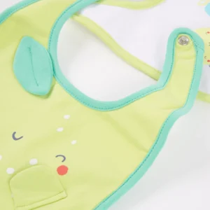 Σετ 2 Σαλιάρες TUC TUC Λαχανί με Φρουτένια Σχέδια - Image 4