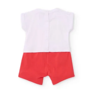 Βρεφικό Αγορίστικο Φορμάκι με Χαρούμενα Φρούτα και Τσεπάκι TUC TUC - Image 2