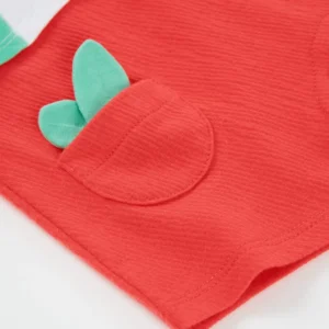 Βρεφικό Αγορίστικο Φορμάκι με Χαρούμενα Φρούτα και Τσεπάκι TUC TUC - Image 4