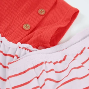 TUC TUC Βρεφικό Φορεματάκι Φραουλίτσα με Φουφουλίτσα - Image 4