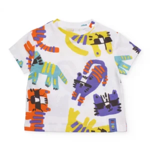 TUC TUC Παιδικό Σετ Μπλουζάκι με Μωβ Σορτσάκι - Image 2