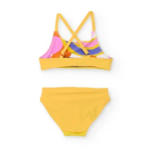 TUC TUC Παιδικό Μαγιό Μπικίνι Διπλής Όψης με Πολύχρωμο Σχέδιο - Image 4