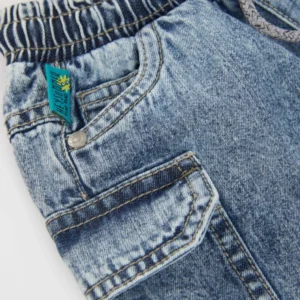 TUC TUC Παιδικό Τζιν Σορτσάκι με Κέντημα - Image 3