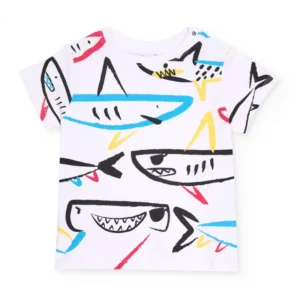 Παιδικό Σετ Μπλούζα και Βερμούδα με Καρχαρίες "Pirate" TUC TUC - Image 2