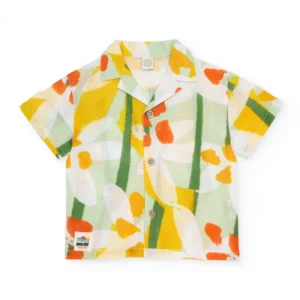 TUC TUC Πουκάμισο Κοντομάνικο με Λουλουδάτο Μοτίβο - Image 1