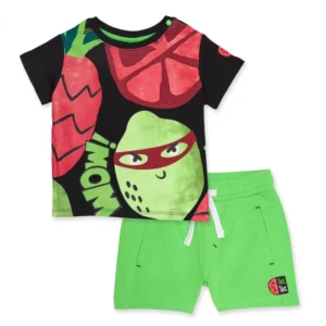 Παιδικό Σετ Μπλούζα και Βερμούδα με Φρούτα TUC TUC - Image 1