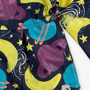 Παιδικό Αδιάβροχο Μπουφάν TUC TUC με Κουκούλα και Διαστημικό Σχέδιο - Image 4