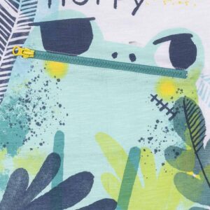 Μπλουζάκι με βατραχάκι και φερμουάρ - Image 3