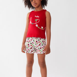 Σετ STREET MONKEY μπλουζάκι Ladybug και σορτσάκι με πασχαλίτσες - Image 4