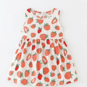 Παιδικό Φόρεμα με Φράουλες - Image 1