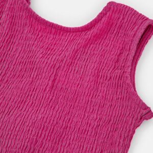 Τοπ LOSAN φούξια με σούρα και βολάν - Image 3