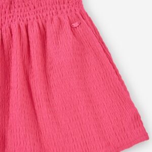 Σορτσάκι LOSAN φούξια με λάστιχο και κορδόνι - Image 3