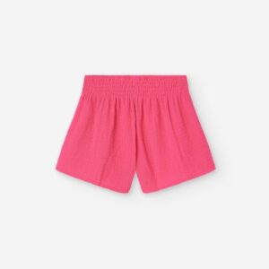 Σορτσάκι LOSAN φούξια με λάστιχο και κορδόνι - Image 2