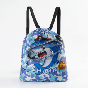 Παιδικό Σακίδιο Πλάτης Shark Pirate με Διαφανή Θήκη - Image 1