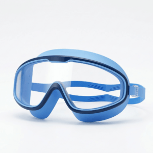 Παιδικά Γυαλιά Θαλάσσης Μπλε με Σκούρες Λεπτομέρειες & Ρυθμιζόμενο Λουράκι - Image 1