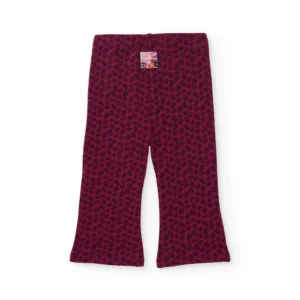 Παιδικό Σετ Tuc Tuc Ροζ με Καμηλοπάρδαλη και Animal Print Παντελόνι - Image 5